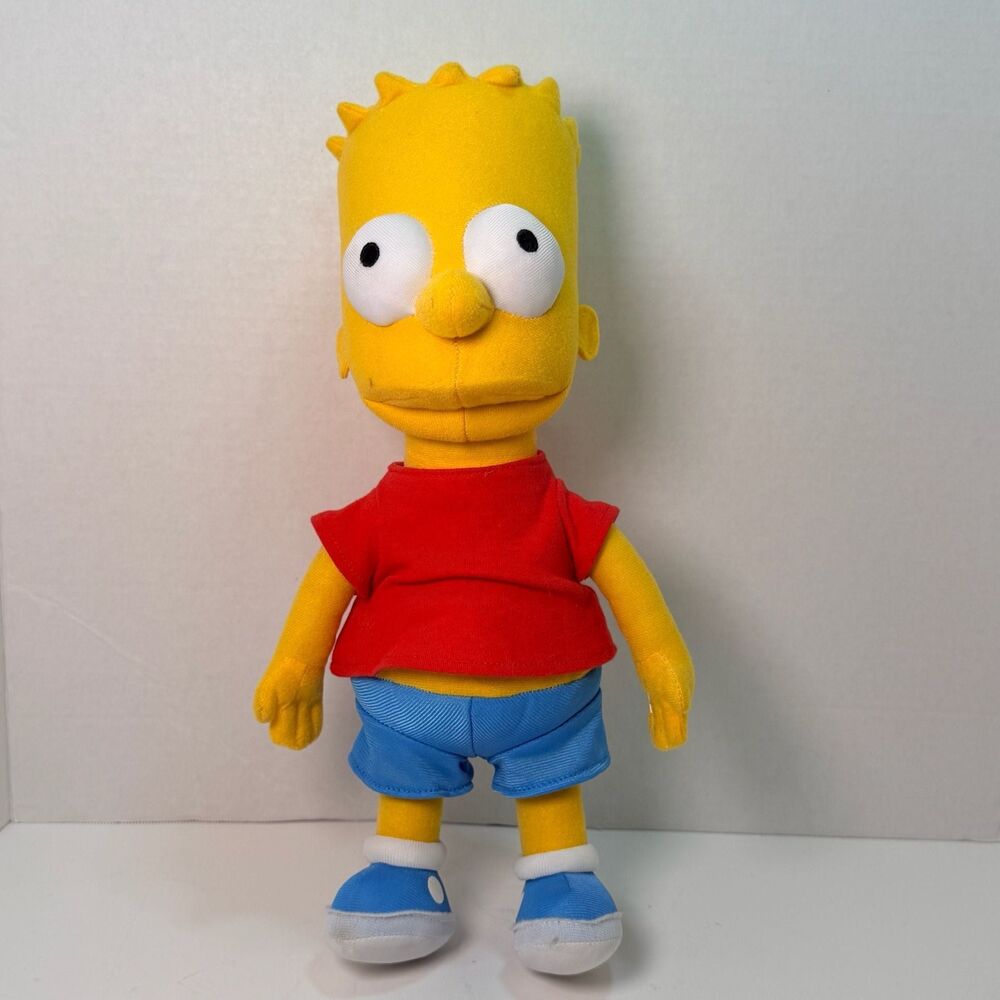 niversal Studios The Simpsons Bart Simpson 12" Matt Groening Plush Collectible
